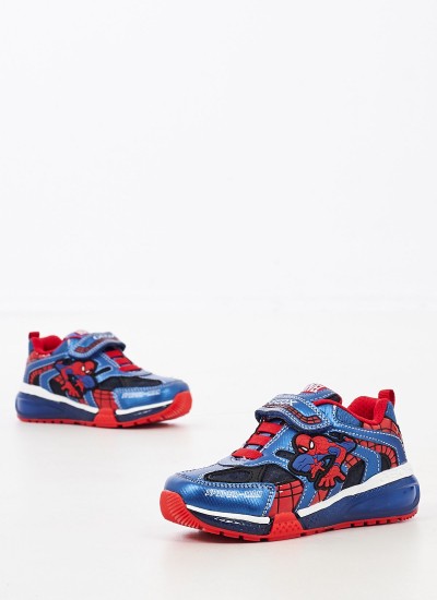 Παιδικά Παπούτσια Casual Simple.Run Λαδί Ύφασμα Diadora