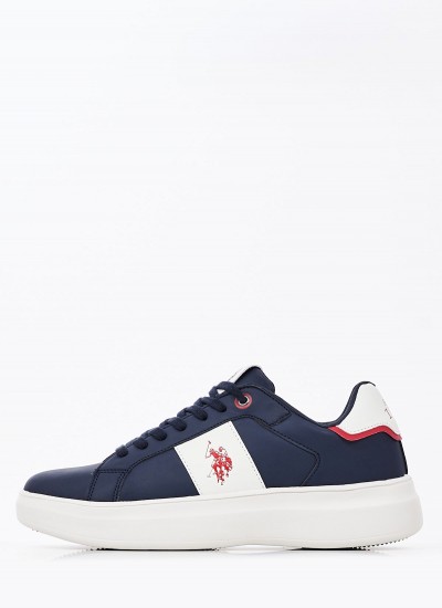 Ανδρικά Παπούτσια Casual Jewel008A Μπλε ECOleather U.S. Polo Assn.