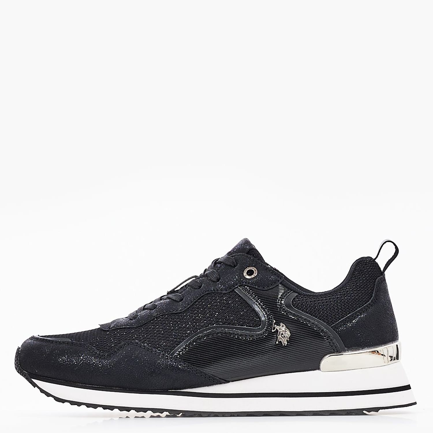 Γυναικεία Παπούτσια Casual Layla001B Μαύρο ECOnubuck U.S. Polo Assn.