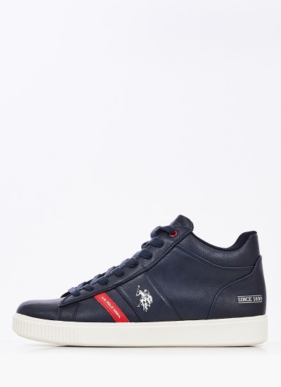 Ανδρικά Παπούτσια Casual Xirio001A Γκρι ECOleather U.S. Polo Assn.