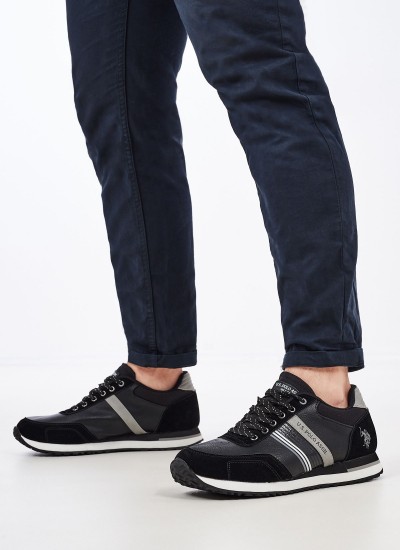Ανδρικά Παπούτσια Casual Xirio001A Γκρι ECOleather U.S. Polo Assn.