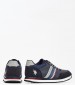 Men Casual Shoes Xirio001A Blue ECOleather U.S. Polo Assn.