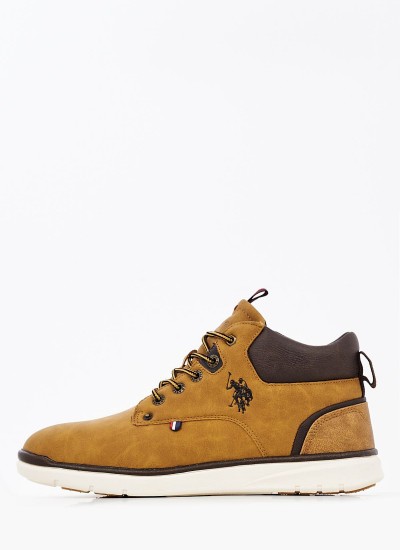 Ανδρικά Μποτάκια YGOR004 Ταμπά ECOleather U.S. Polo Assn.