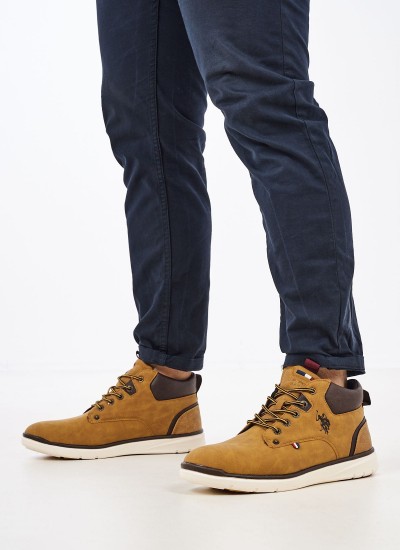 Ανδρικά Μποτάκια YGOR004 Ταμπά ECOleather U.S. Polo Assn.