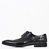 Ανδρικά Παπούτσια Δετά U4972.Flo Μαύρο Δέρμα Boss shoes