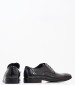 Ανδρικά Παπούτσια Δετά U4972.Flo Μαύρο Δέρμα Boss shoes