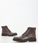 Men Boots U5114 Brown Leather Boss shoes