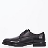 Ανδρικά Παπούτσια Δετά U6741 Μαύρο Δέρμα Boss shoes