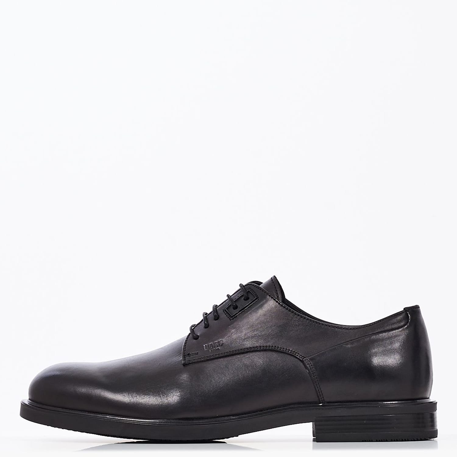 Ανδρικά Παπούτσια Δετά U6741 Μαύρο Δέρμα Boss shoes