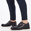 Ανδρικά Παπούτσια Δετά U6741 Μαύρο Δέρμα Boss shoes