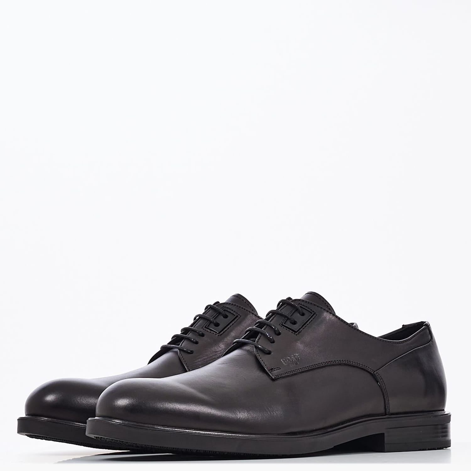 Ανδρικά Παπούτσια Δετά U6741 Μαύρο Δέρμα Boss shoes