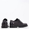 Ανδρικά Παπούτσια Δετά U6741 Μαύρο Δέρμα Boss shoes