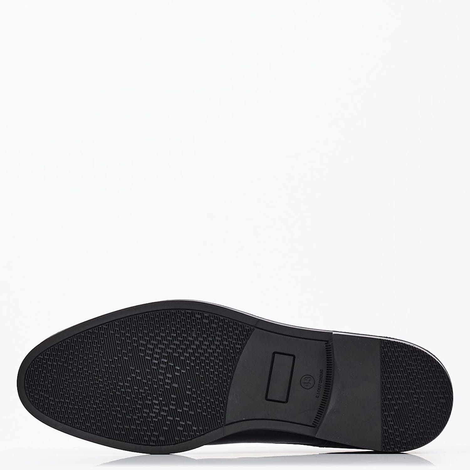 Ανδρικά Παπούτσια Δετά U6741 Μαύρο Δέρμα Boss shoes
