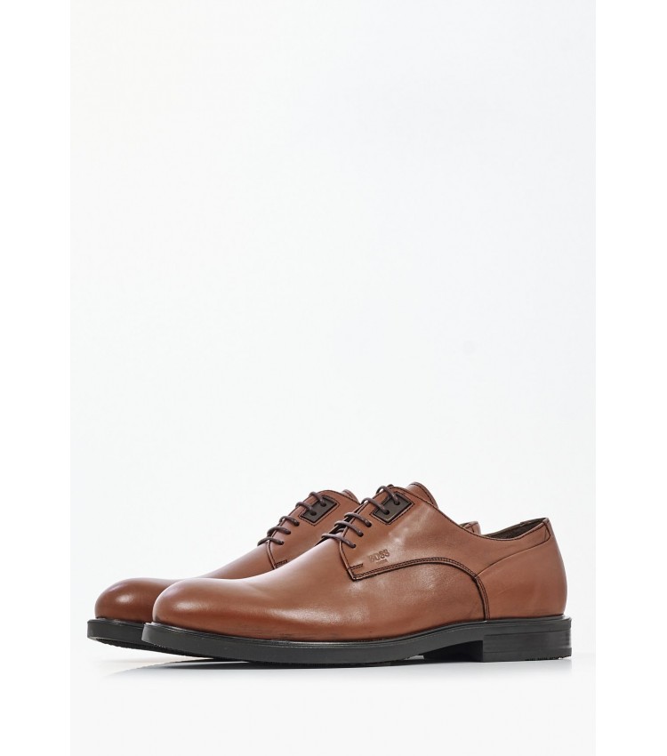 Men Shoes U6741 Brown Leather Boss shoes