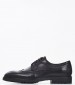 Men Shoes U6983 Black Leather Boss shoes