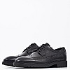 Ανδρικά Παπούτσια Δετά U6983 Μαύρο Δέρμα Boss shoes Ανδρικά Παπούτσια Δετά U6983 Μαύρο Δέρμα Boss shoes