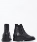 Men Boots U7020 Black Leather Boss shoes
