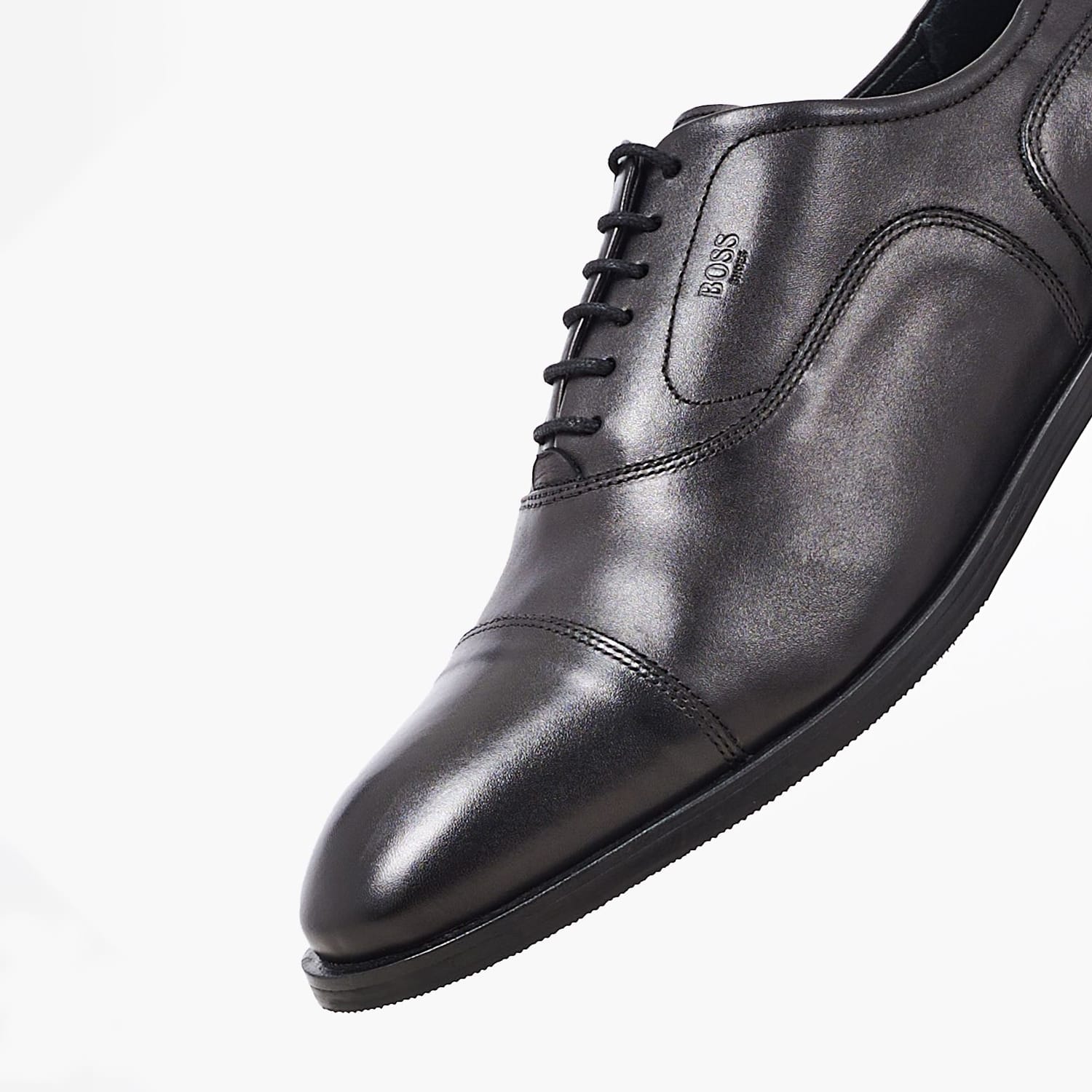 Ανδρικά Παπούτσια Δετά U7062 Μαύρο Δέρμα Boss shoes Ανδρικά Παπούτσια Δετά U7062 Μαύρο Δέρμα Boss shoes