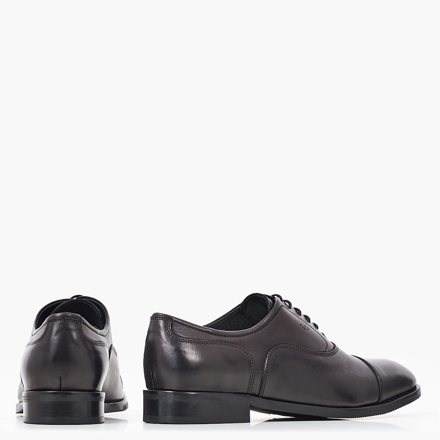 Ανδρικά Παπούτσια Δετά U7062 Μαύρο Δέρμα Boss shoes Ανδρικά Παπούτσια Δετά U7062 Μαύρο Δέρμα Boss shoes