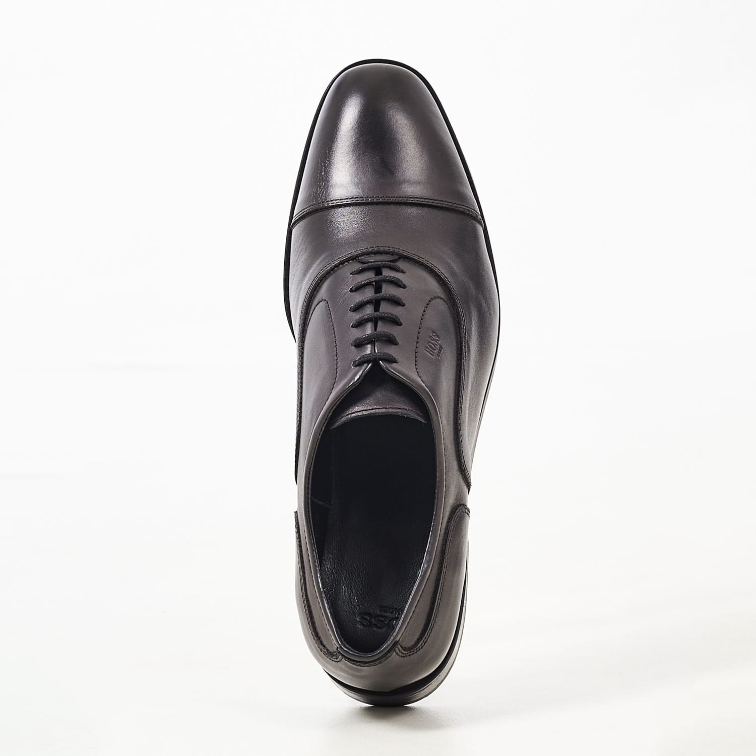 Ανδρικά Παπούτσια Δετά U7062 Μαύρο Δέρμα Boss shoes Ανδρικά Παπούτσια Δετά U7062 Μαύρο Δέρμα Boss shoes
