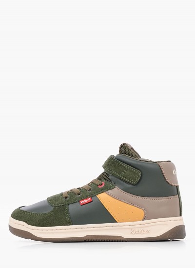 Παιδικά Μποτάκια A147X Καφέ Δέρμα Καστόρι Timberland