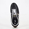 Ανδρικά Παπούτσια Casual Court.Sneaker Μαύρο Δέρμα Ralph Lauren Ανδρικά Παπούτσια Casual Court.Sneaker Μαύρο Δέρμα Ralph Lauren