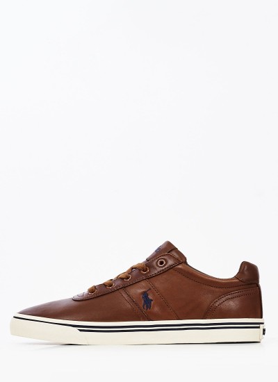 Men Casual Shoes Hanford.Sneak Tabba Leather Ralph Lauren