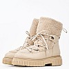 Women Boots 2499 Beige Leather Alpe Women Boots 2499 Beige Leather Alpe