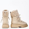 Women Boots 2499 Beige Leather Alpe Women Boots 2499 Beige Leather Alpe