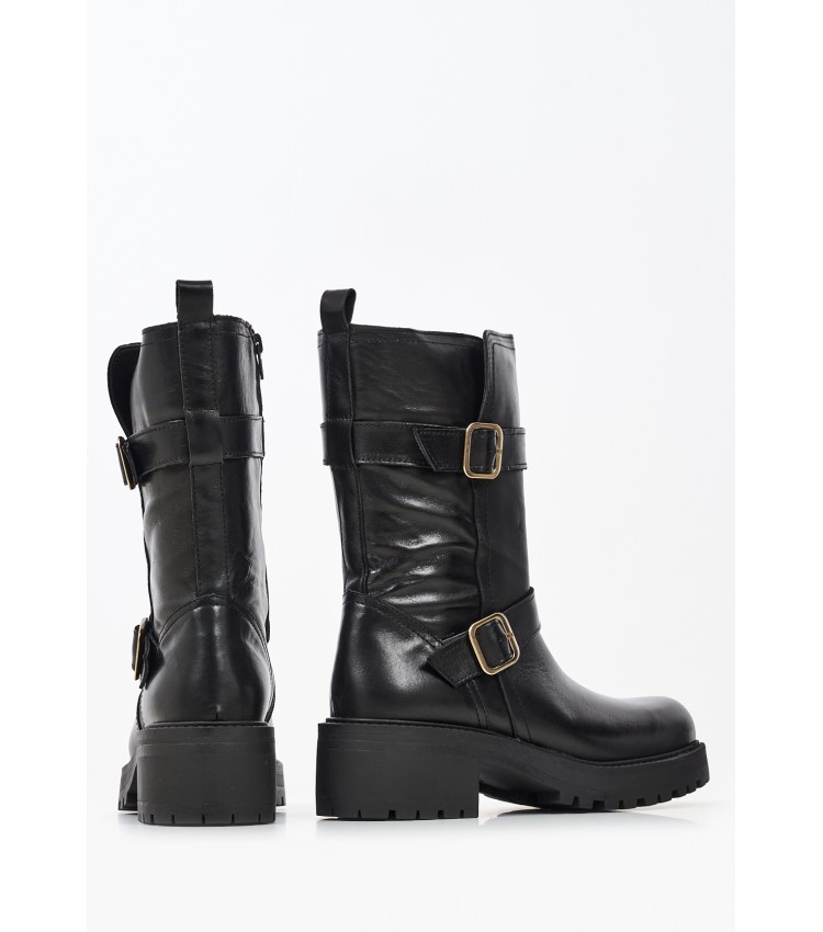 Women Boots 2520 Black Leather Alpe