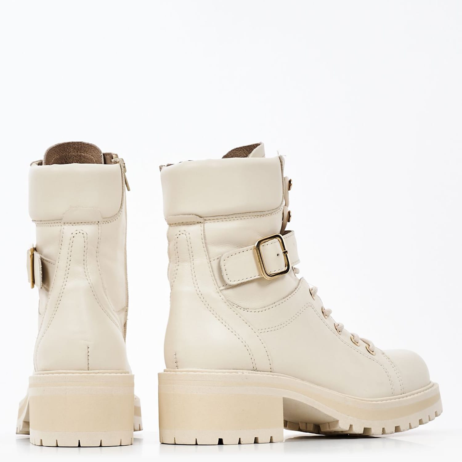 Women Boots 2521 Beige Leather Alpe