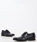 Men Shoes 2209 Black Leather Damiani