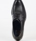 Ανδρικά Παπούτσια Δετά 2209 Μαύρο Δέρμα Damiani