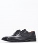 Men Shoes 4600 Black Leather Damiani
