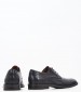 Men Shoes 4600 Black Leather Damiani