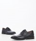 Men Shoes 4600 Black Leather Damiani