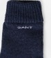 Ανδρικά Γάντια Knitted.Gloves Σκούρο Μπλε Μαλλί GANT