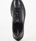 Ανδρικά Παπούτσια Casual 13605 Μαύρο Δέρμα S.Oliver