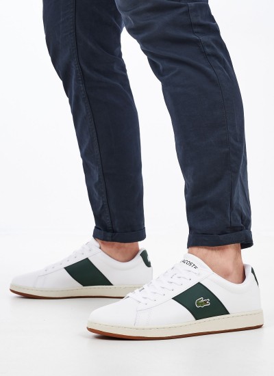 Γυναικεία Παπούτσια Casual Carnaby.22F Μαύρο Δέρμα Lacoste