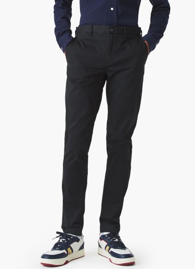 Ανδρικά Παντελόνια Callen.Crop Μαύρο Πολυεστέρα Pepe Jeans