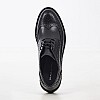 Women Moccasins 95N8 Black Leather Frau Women Moccasins 95N8 Black Leather Frau