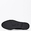 Women Moccasins 95N8 Black Leather Frau Women Moccasins 95N8 Black Leather Frau