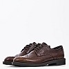 Women Moccasins 95N8 Brown Leather Frau Women Moccasins 95N8 Brown Leather Frau
