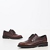 Women Moccasins 95N8 Brown Leather Frau Women Moccasins 95N8 Brown Leather Frau