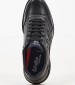 Men Casual Shoes 16605 Black Leather Callaghan