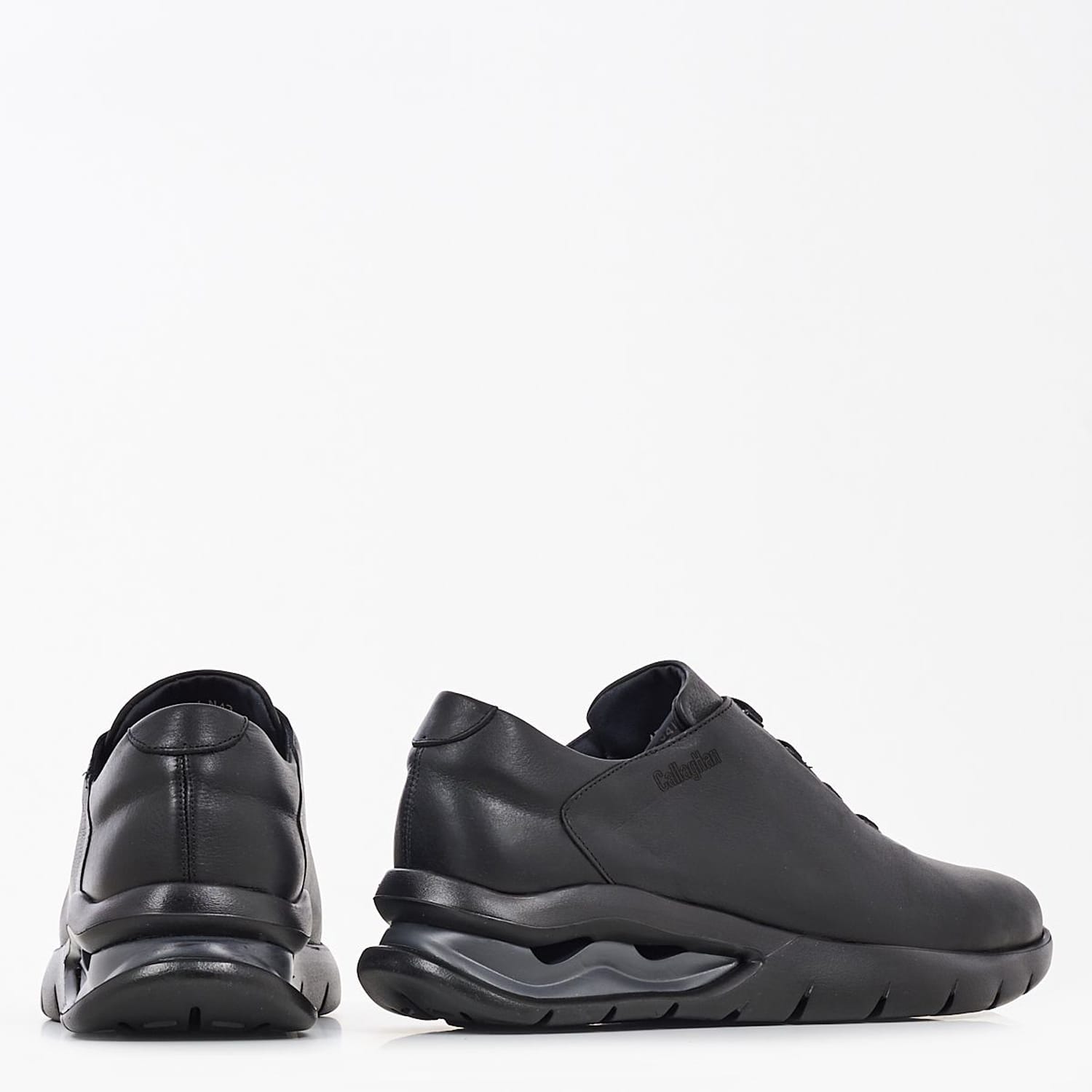 Ανδρικά Παπούτσια Casual 45414.D Μαύρο Δέρμα Callaghan Casual - Sneakers Callaghan 45414.D-Black
