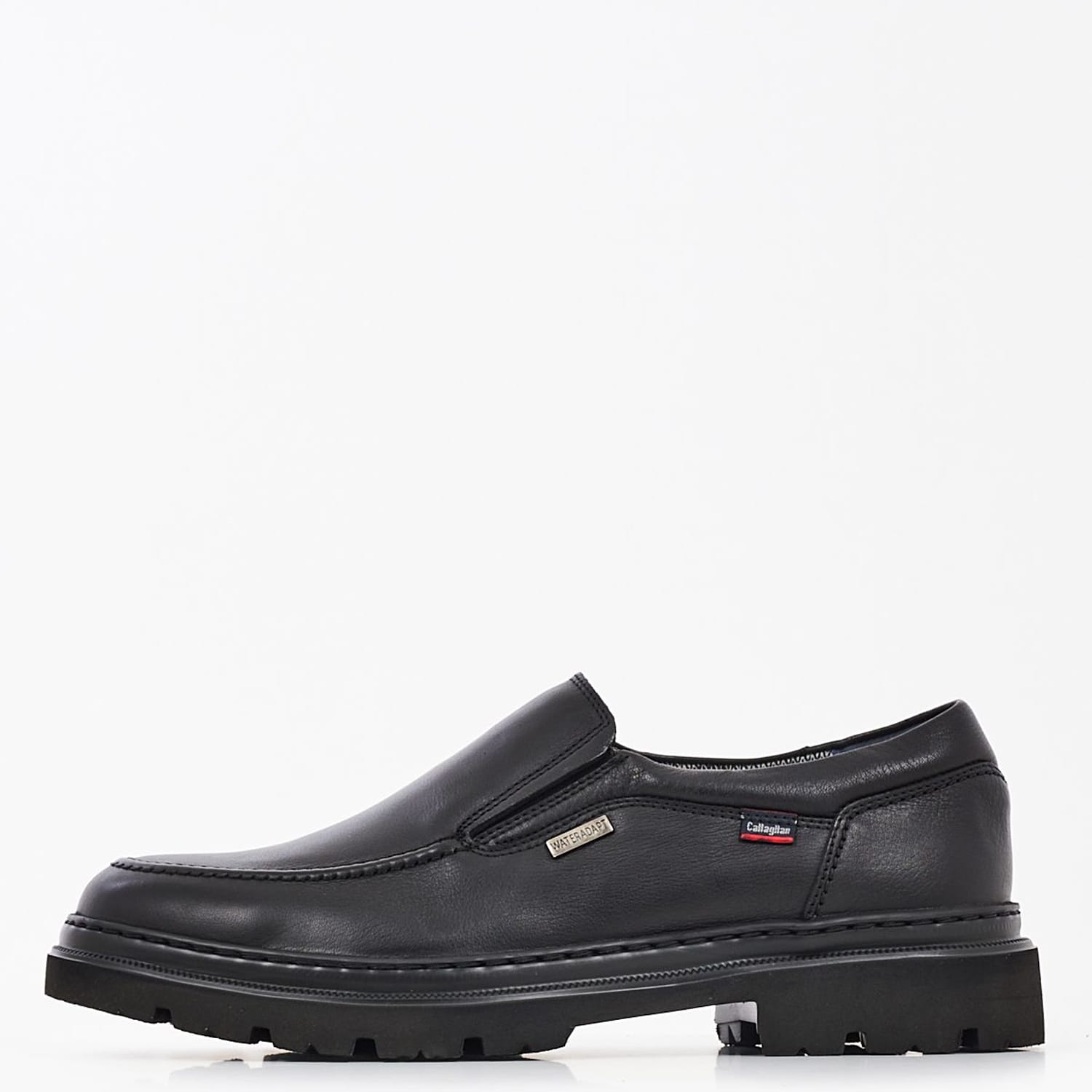 Men Moccasins 46403 Black Leather Callaghan