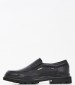 Men Moccasins 46403 Black Leather Callaghan