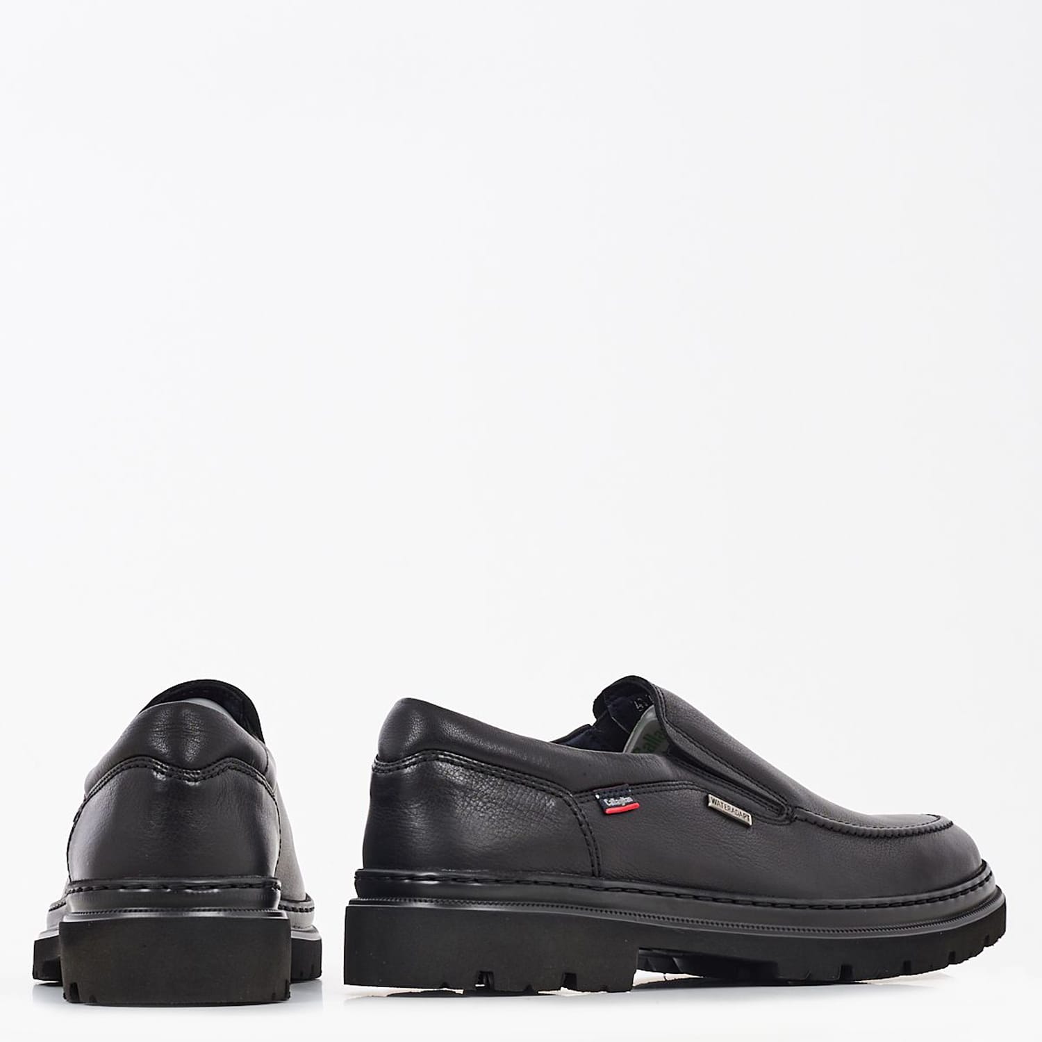 Men Moccasins 46403 Black Leather Callaghan Men Moccasins 46403 Black Leather Callaghan