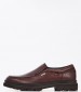 Men Moccasins 46403 Brown Leather Callaghan